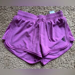 Adidas Aeroready Running Shorts – Women’s Small – Purple
